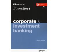 Corporate & investment banking - 2020 - EGEA (I Manuali)