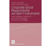 Corporate Social Responsibility auf dem Finanzmarkt (Tascabile)