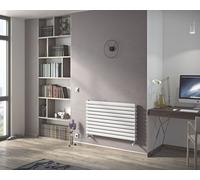 Corpotherma Forte Duo Horizontal Radiateur dambiance, profilé ovale droit, profondeur : 92mm, blanc, FORDH5841200, FORDH5841200, Versione: 1200x584 mm