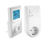 Corpotherma set di termostati radio con adattatore spina radio, 0700235, bianco [Radiatori > Accessori per Radiatori]