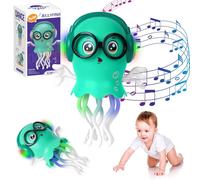 Corpower Giocattolo Magico di Polpo Danzante, Nuovo Giocattolo a Forma di Medusa con Luci LED & Musica, Oscillante Automatico, Regalo Bambini e Bambine