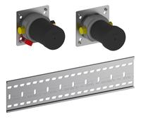 corps de base-Set de KEUCO pour robinetterie thermostatique Set à encastrer 2 voies avec raccord de flexible, 59953002170, 59953002170
