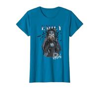 Corpse Bride Emily Halloween Maglietta, Donna, Zaffiro, S