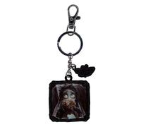 Corpse Bride Metal Keychain Flowers 7 cm