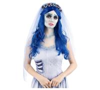 Corpse Bride Parrucca Emily (Personaggio della Corpse Bride ) Donna (SM1429)