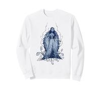 Corpse Bride Vines Felpa, Unisex per Adulti, Bianco, XXL
