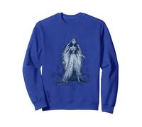 Corpse Bride Vines Felpa, Unisex per Adulti, Blu Reale, S