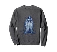 Corpse Bride Vines Felpa, Unisex per Adulti, Grigio Scuro, XL