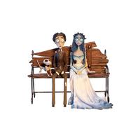 Corpse Bride "Zero Time to Rest" PVC Statue - Victor, Emily & Zero