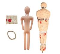 Corpse Halloween Decorations - Scary Bloody Doll & Inflatable Body Set