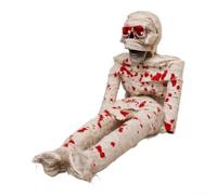 Corpse Seduto Attivato dalla Voce 82x35cm Halloween per decorazione | Materiale PP per facile da configurare realistici movimenti e suoni dimensioni 82x35cm adatto a feste o spettacoli