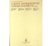 Corpus antiquitatum americanensium Italia-Roma Museo Pigorini. Vol. 1