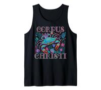 CORPUS CHRISTI TX BLUE CRAB SPIAGGIA VACANZA SOUVENIR ART Canotta