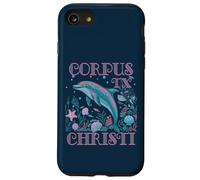 CORPUS CHRISTI TX DELFINO SOUVENIR DA SPIAGGIA COLORATO Custodia per iPhone SE (2020) / 7 / 8