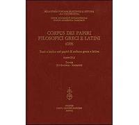 Corpus dei papiri filosofici greci e latini. Testi e lessico nei papiri di cultura greca e latina. Vol. 4/2: Galenus-Isocrates