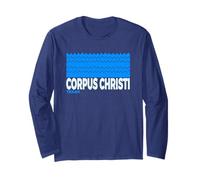 Corpus Domini TX - Corpus Domini Texas Acquatico Maglia a Manica