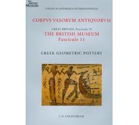 Corpus Vasorum Antiquorum, Great Britain The British Museum: Greek Geometric Pottery: 25