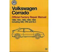 Corrado Volkswagen Negozio Manuale Servizio Riparazione Bentley VR6 Officina