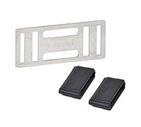 Corral - Connettore a Nastro Unisex in Acciaio Inox, 12,5 mm