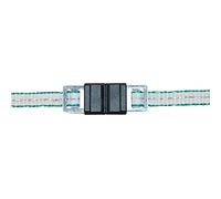 Corral Unisex's - Connettore a Nastro da 12,5 mm, zincato, Confezione da 5 Pezzi, Trasparente, 12,5 mm