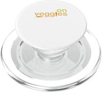 Corre su verdure -Corsa, Vegano, Vegetariano World Peace, palestra PopSockets PopGrip per MagSafe