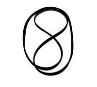 Whirlpool Cinghia 1236J4 sostituisce 1242J5 per lavatrice ODALYS (481235818158, 00743658)