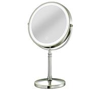 Correa 1Set Specchio per Trucco Ricaricabile Ingrandimento Specchio Cosmetico 2 Lati Regolabili con 3 Colori B