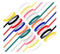 Correa 20 Rotoli di Nastro per Autoclave In 10 Colori 216 Ft/LX 0,24 Pollici/W Nastro di Identificazione Strumenti Autoclavabile 270 Fahrenheit