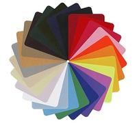 Correa Toppa Termoadesiva, 29 Pezzi Toppe Termoadesive per Riparare Abbigliamento, Jeans, 4,9 X 3,7 Pollici (Multicolore)