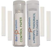 Corredo di esperimento di test genetici del gusto in classe, N-Propylthiouracil (N-Prop) e carta di controllo [ogni fiala contiene 100 strisce]