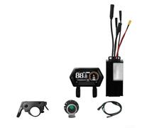 Corredo elettrico del pannello di controllo del motorino, alloggio di alluminio del sistema del regolatore dello schermo di visualizzazione LCD 26A con l'operazione di tre modi
