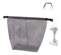 Corredo materiale impermeabile della droga di EVA della borsa di toilette di viaggio grande con la maniglia per gli elementi essenziali di vacanza, Grigio (Large), Classico
