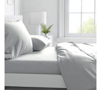 Corredocasa Completo Lenzuola in Purissimo Cotone 100% Tinta Unita, Manifattura Italiana di Alta Qualità, per un Letto Comfort Elegante e Duraturo (Panna, Una Piazza e Mezza)