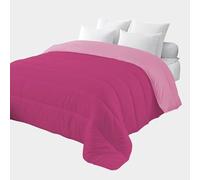 Corredocasa Piumone Matrimoniale Invernale, Made in Italy - Morbido Double Face, Trapunta Invernale da 350gr/mq Microfibra Manopesca Traspirante e Anallergica (Rosa Fuxia, Matrimoniale)
