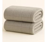 Corredocasa Plaid Coperta in Soffice Pile in Coral in Tinta Unita Made in Italy -Super Extra Morbida Grande Perfetta per Un Caldo Letto Divano Misura Maxi cm.160X210 (Beige)