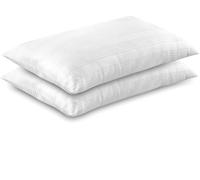 Corredocasa Set di 2 Federe Fasciate con Cerniera in 100% Puro Cotone - Coppia Federe per Cuscini Qualità Extra Premium, Morbide e Traspiranti - Proteggi Copricuscino 52x82 cm per Letto, Casa e Hotel