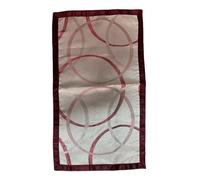Corredocasa Set di 3 Centri e Centrini Rettangolari Grandi Runner da Tavola Decorativo per Soggiorno Cucina e Camera da Letto Elegante e Versatile Disponibile in Vari Colori (Bordeaux, Runner 40x120)