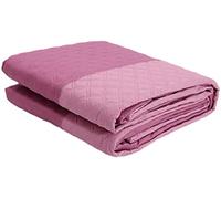 CORREDOCASA - Trapuntino Primaverile/ Estivo Copriletto Quilt Double Face in Morbida Microfibra Misure 180x260 Cm Singolo 1 Piazza (Viola)
