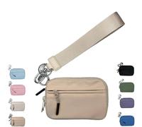 Correlation Wallet, Corelration The Wallet 2nd Gen, Cell Phone/Coin/Key/Id Card/Zippered Handbag, Waterproof Nylon (Khaki)