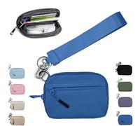 Correlation Wallet, Corelration The Wallet 2nd Gen, Cell Phone/Coin/Key/Id Card/Zippered Handbag, Waterproof Nylon (Blue)