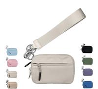 Correlation Wallet, Corelration The Wallet 2nd Gen, Cell Phone/Coin/Key/Id Card/Zippered Handbag, Waterproof Nylon (Beige)
