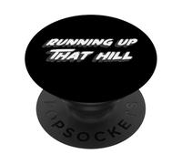 Correndo su quella collina | Stranger 1980's Music 80's Song PopSockets PopGrip Adesivo