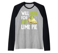 Correrà per Key Lime Pie Maglia con Maniche Raglan