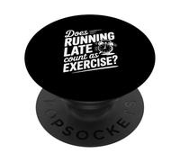 Correre in ritardo conta come esercizio PopSockets PopGrip Adesivo