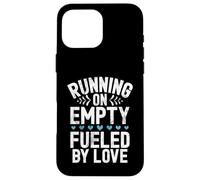 Correre su vuoto alimentato da Love New Dad Custodia per iPhone 16 Pro Max