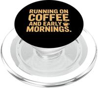 Correre sul caffè Mattina presto Fitness Motivazione PopSockets PopGrip per MagSafe