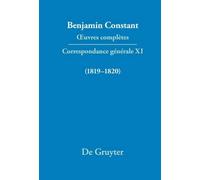 Correspondance générale 1819-1820 (Copertina rigida)