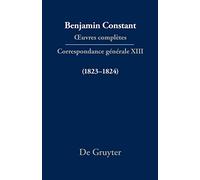 Correspondance Générale 1823-1824