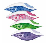 Correttore a nastro Paper Mate Dryline Grip 5 mm x 8,5 mt assortiti Conf. 12 pez