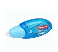 E_0002_S8418449 TipP-ex Correttore a Nastro TIPP-EX Micro Tape Twist Azzurro Pla